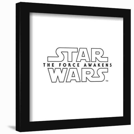 Gallery Pops Star Wars: Saga - The Force Awakens Logo Wall Art-Trends International-Framed Gallery Pops