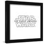 Gallery Pops Star Wars: Saga - The Force Awakens Logo Wall Art-Trends International-Framed Gallery Pops