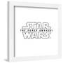 Gallery Pops Star Wars: Saga - The Force Awakens Logo Wall Art-Trends International-Framed Gallery Pops