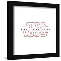 Gallery Pops Star Wars: Saga - The Last Jedi Logo Wall Art-Trends International-Framed Gallery Pops