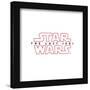 Gallery Pops Star Wars: Saga - The Last Jedi Logo Wall Art-Trends International-Framed Gallery Pops