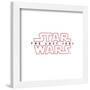 Gallery Pops Star Wars: Saga - The Last Jedi Logo Wall Art-Trends International-Framed Gallery Pops