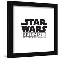 Gallery Pops Star Wars: Saga - The Phantom Menace Prequel Logo Wall Art-Trends International-Framed Gallery Pops