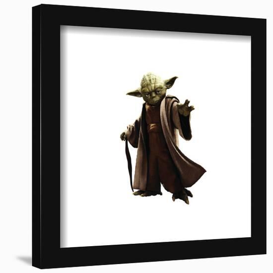 Gallery Pops Star Wars: Saga - Yoda Wall Art-Trends International-Framed Gallery Pops