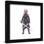 Gallery Pops Star Wars: The Mandalorian - Ahsoka Tano - Dual Lightsabers Wall Art-Trends International-Framed Gallery Pops