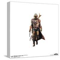 Gallery Pops Star Wars: The Mandalorian - Din Djarin - Mandalorian Armor Wall Art-Trends International-Stretched Canvas