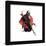 Gallery Pops Star Wars: The Mandalorian - Din Djarin - Red Sun Wall Art-Trends International-Framed Gallery Pops