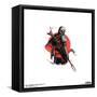 Gallery Pops Star Wars: The Mandalorian - Din Djarin - Red Sun Wall Art-Trends International-Framed Stretched Canvas