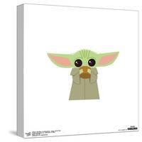 Gallery Pops Star Wars: The Mandalorian - Grogu - Dinner Time Wall Art-Trends International-Stretched Canvas