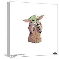 Gallery Pops Star Wars: The Mandalorian - Grogu - Favorite Toy Wall Art-Trends International-Stretched Canvas