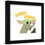 Gallery Pops Star Wars: The Mandalorian - Grogu - Gimmie Wall Art-Trends International-Framed Gallery Pops