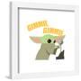 Gallery Pops Star Wars: The Mandalorian - Grogu - Gimmie Wall Art-Trends International-Framed Gallery Pops