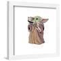 Gallery Pops Star Wars: The Mandalorian - Grogu - Soup Bowl Wall Art-Trends International-Framed Gallery Pops