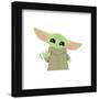 Gallery Pops Star Wars: The Mandalorian - Grogu - Wave Wall Art-Trends International-Framed Gallery Pops