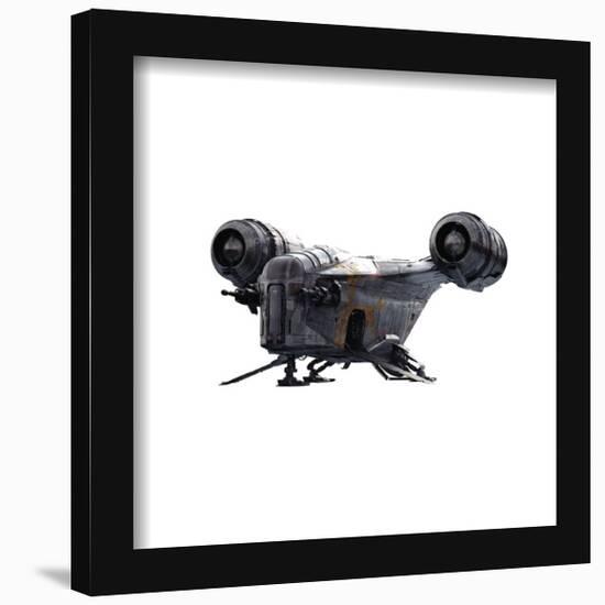 Gallery Pops Star Wars: The Mandalorian - Razor Crest ST-70 Assault Ship Wall Art-Trends International-Framed Gallery Pops