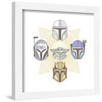 Gallery Pops Star Wars: The Mandalorian Season 3 - Bounty Hunters Wall Art-Trends International-Framed Gallery Pops