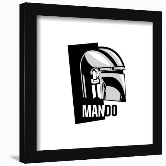 Gallery Pops Star Wars: The Mandalorian Season 3 - Mando Wall Art-Trends International-Framed Gallery Pops