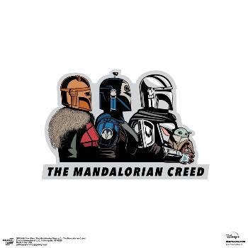 Poster Star Wars: The Mandalorian S3 - The Mandalorian Creed | Wall Art,  Gifts & Merchandise 