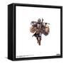 Gallery Pops Star Wars: The Mandalorian - We Have To Go, Kid Wall Art-Trends International-Framed Stretched Canvas