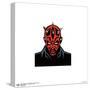 Gallery Pops Star Wars: The Phantom Menace - Darth Maul Portrait Wall Art-Trends International-Stretched Canvas