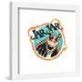 Gallery Pops Star Wars: The Phantom Menace - Jar Jar Binks Badge Wall Art-Trends International-Framed Gallery Pops