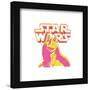 Gallery Pops Star Wars: The Phantom Menace - Jar Jar Binks Logo Wall Art-Trends International-Framed Gallery Pops