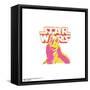 Gallery Pops Star Wars: The Phantom Menace - Jar Jar Binks Logo Wall Art-Trends International-Framed Stretched Canvas