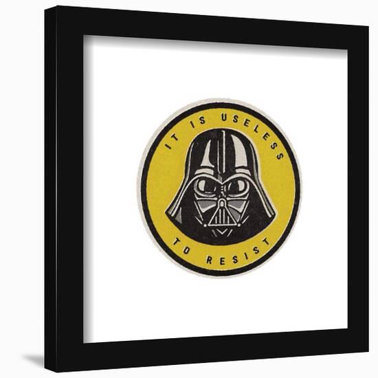 Gallery Pops Star Wars - Vintage Comic It Is Useless To Resist Wall Art-Trends International-Framed Gallery Pops