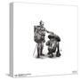 Gallery Pops Star Wars: Visions - C-3PO and R2-D2 Wall Art-Trends International-Stretched Canvas