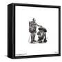 Gallery Pops Star Wars: Visions - C-3PO and R2-D2 Wall Art-Trends International-Framed Stretched Canvas