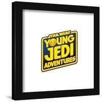Gallery Pops Star Wars: Young Jedi Adventures - Logo Wall Art-Trends International-Framed Gallery Pops