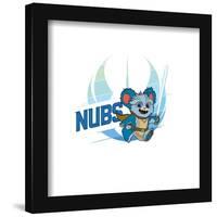 Gallery Pops Star Wars: Young Jedi Adventures - Nubs Badge Wall Art-Trends International-Framed Gallery Pops