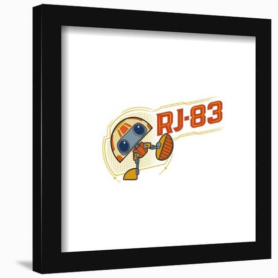 Gallery Pops Star Wars: Young Jedi Adventures - RJ-83 Badge Wall Art-Trends International-Framed Gallery Pops