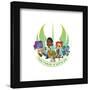 Gallery Pops Star Wars: Young Jedi Adventures - The Force Is With Us! Wall Art-Trends International-Framed Gallery Pops