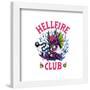 Gallery Pops Stranger Things 4 - Neon Chills Hellfire Club Wall Art-Trends International-Framed Gallery Pops