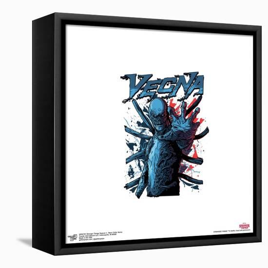 Gallery Pops Stranger Things 4 - Neon Chills Vecna Wall Art-Trends International-Framed Stretched Canvas