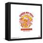 Gallery Pops Stranger Things 4 - Retro Food Surfer Boy Pizza Wall Art-Trends International-Framed Stretched Canvas