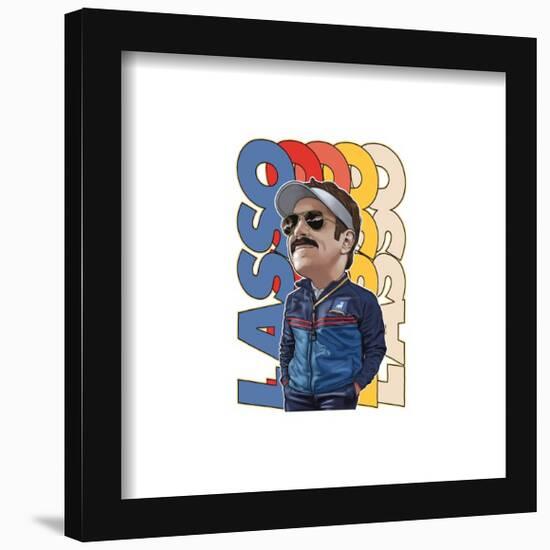 Gallery Pops Ted Lasso - Ted Lasso Bobblehead Wall Art-Trends International-Framed Gallery Pops