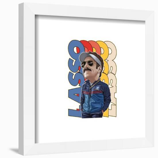 Gallery Pops Ted Lasso - Ted Lasso Bobblehead Wall Art-Trends International-Framed Gallery Pops