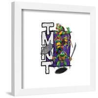 Gallery Pops Teenage Mutant Ninja Turtles: Mutant Mayhem - Brotherhood Sewer Patch Wall Art-Trends International-Framed Gallery Pops