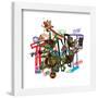 Gallery Pops Teenage Mutant Ninja Turtles: Mutant Mayhem - Brotherhood Turtle Power Wall Art-Trends International-Framed Gallery Pops