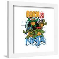 Gallery Pops Teenage Mutant Ninja Turtles: Mutant Mayhem - Mini Mutants Born A Ninja Wall Art-Trends International-Framed Gallery Pops