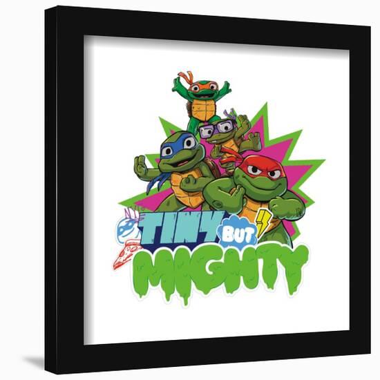 Gallery Pops Teenage Mutant Ninja Turtles: Mutant Mayhem - Mini Mutants Tiny But Mighty Wall Art-Trends International-Framed Gallery Pops