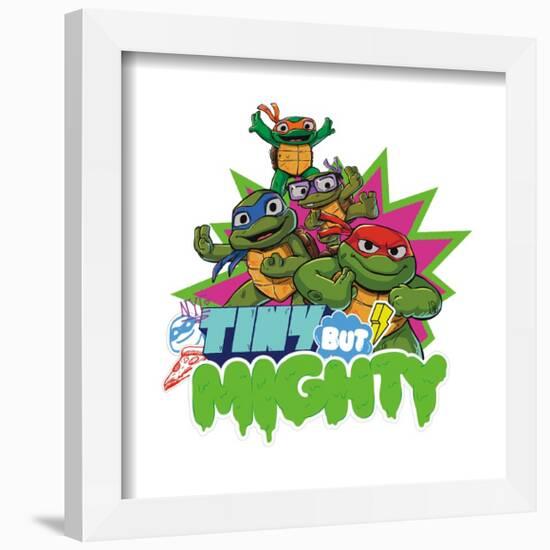 Gallery Pops Teenage Mutant Ninja Turtles: Mutant Mayhem - Mini Mutants Tiny But Mighty Wall Art-Trends International-Framed Gallery Pops