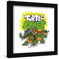 Gallery Pops Teenage Mutant Ninja Turtles: Mutant Mayhem - Mini Mutants Turtle Power Wall Art-Trends International-Framed Gallery Pops