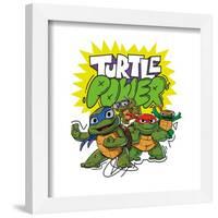 Gallery Pops Teenage Mutant Ninja Turtles: Mutant Mayhem - Mini Mutants Turtle Power Wall Art-Trends International-Framed Gallery Pops