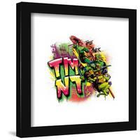 Gallery Pops Teenage Mutant Ninja Turtles: Mutant Mayhem - Turtle Power Graffiti Wall Art-Trends International-Framed Gallery Pops