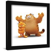 Gallery Pops The Garfield Movie - Garfield and Vic Wall Art-Trends International-Framed Gallery Pops