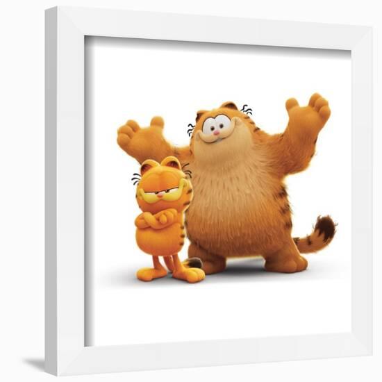 Gallery Pops The Garfield Movie - Garfield and Vic Wall Art-Trends International-Framed Gallery Pops
