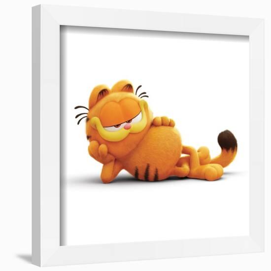 Gallery Pops The Garfield Movie - Garfield Relaxed Pose Wall Art-Trends International-Framed Gallery Pops